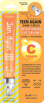 teen again dark circle brightening eye cream