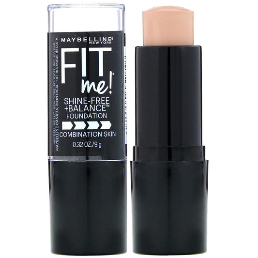 maybelline fit me shine free + balance foundation