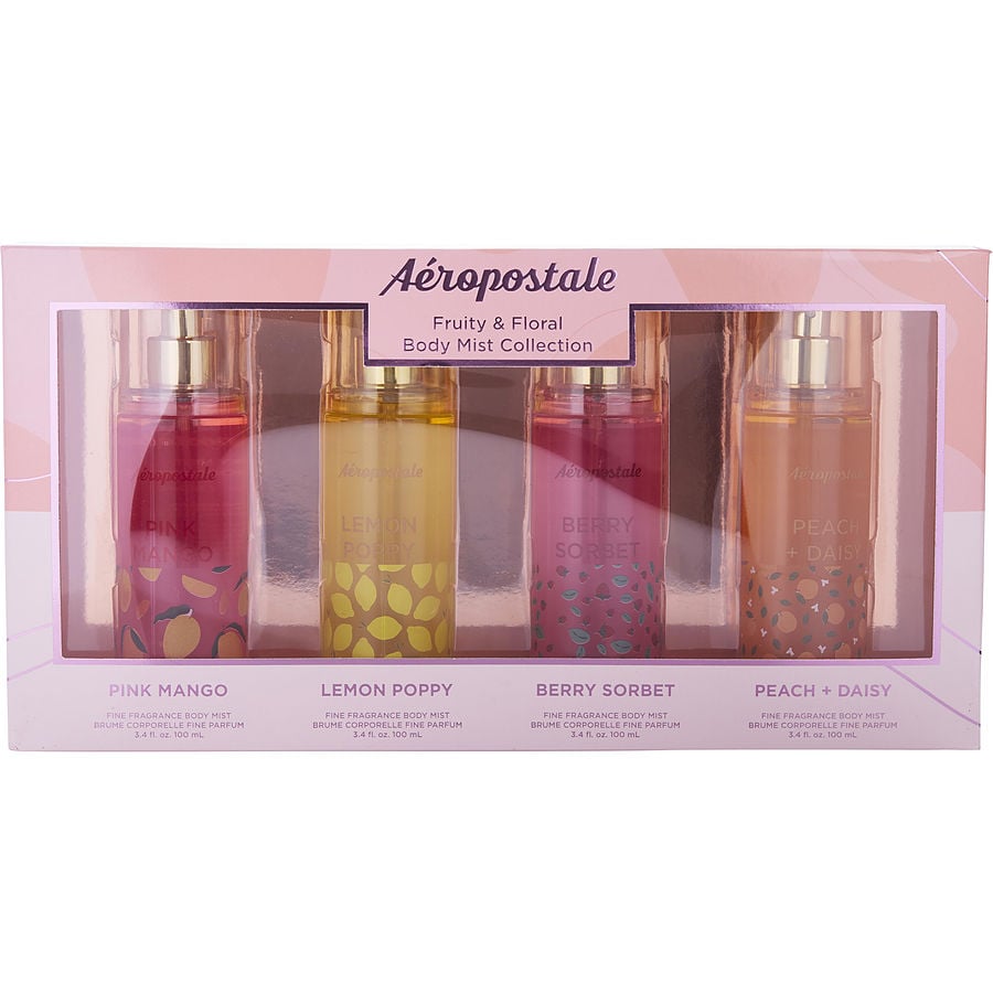 aeropostale fruity and floral body mini collection