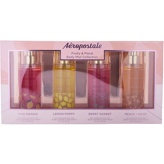 aeropostale fruity and floral body mini collection