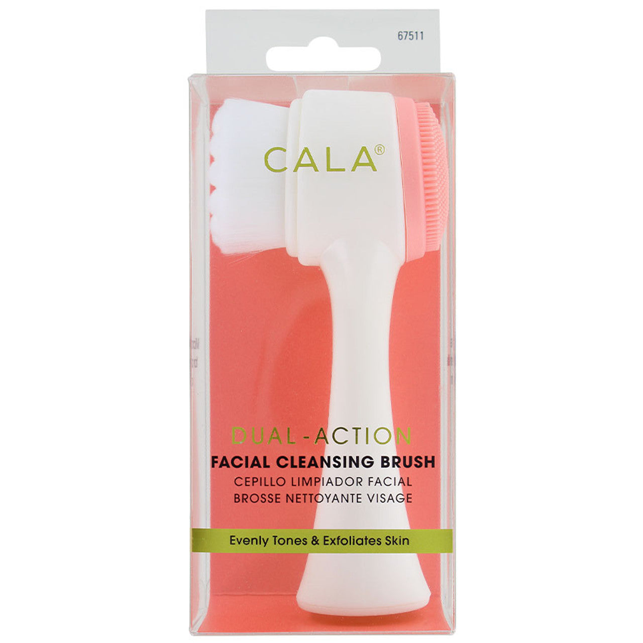 cala dual-action facial cleansing brush