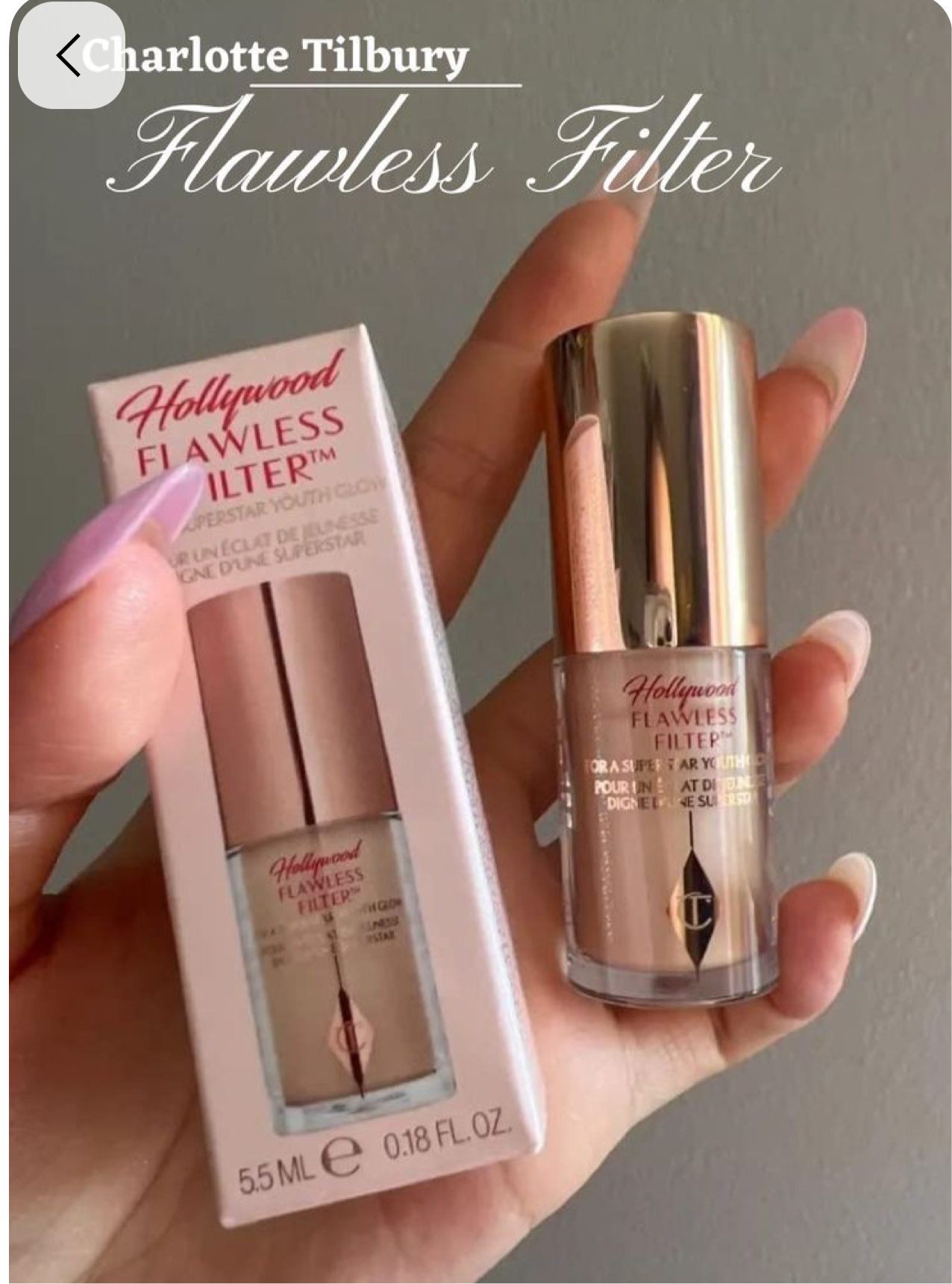 Charlotte Tibury Hollywood FLAWLESS FILTER