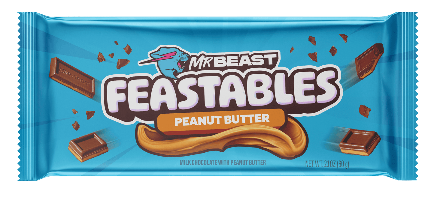 chocolates feastables milk chocolate