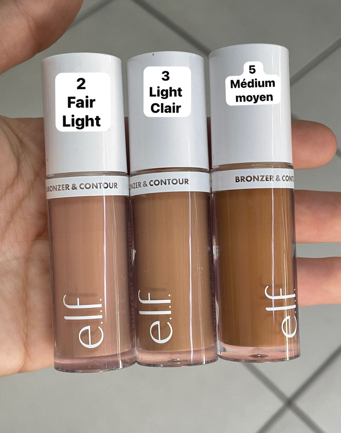 Bronzer&contour fair light