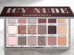 huda beauty incy nude palette