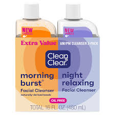 clean y clear set mornig burst y night relaxin