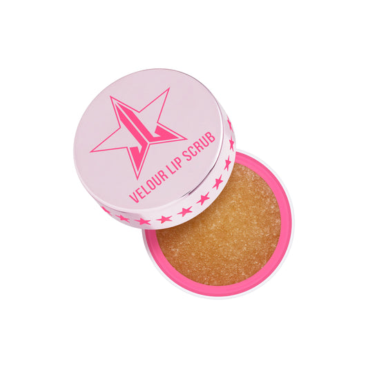 Velour lip scrub