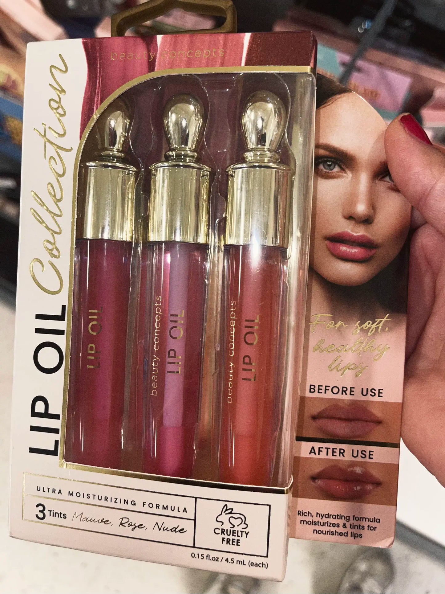 lip oil collection beauty concepts