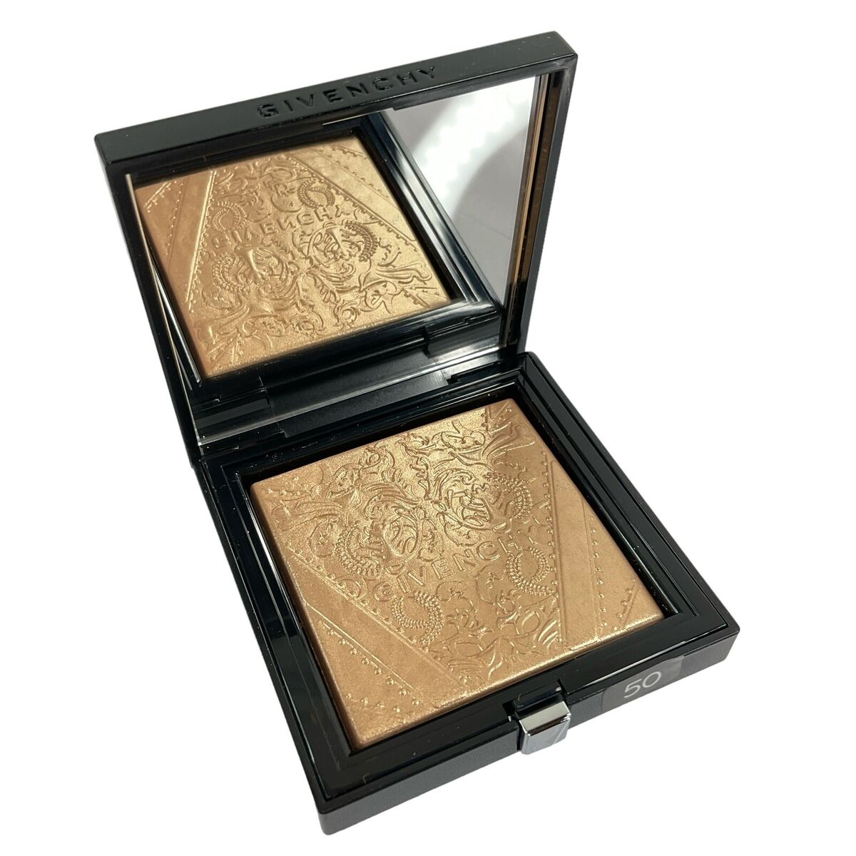 givenchy face highlighter 02 shimery gold